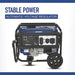 Powerhorse Portable Generator, 4500 Surge Watts, 3600 Rated Watts