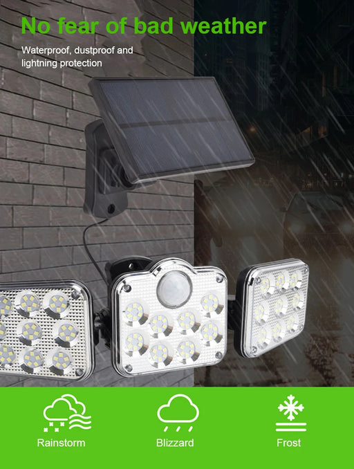 Solar Sensor Light JD-2858