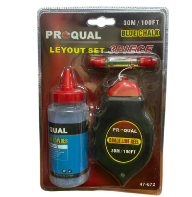 Blue Chalk 3 Pcs Set