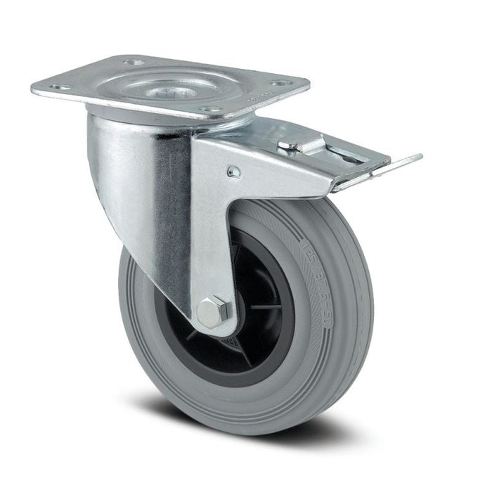 Swivel Caster with Total Lock 200 mm