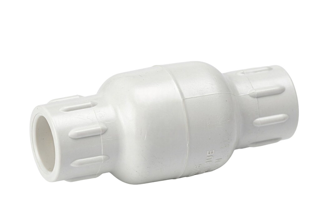 PVC Spring Check Valve 1/2"