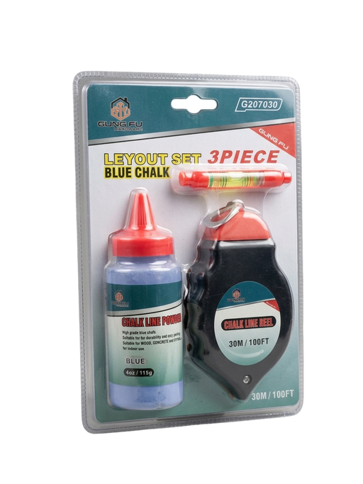 Leyout Set Blue Chalk 100ft G207030
