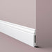 Elevate Decorative Skirting Moulding in White  #FB2