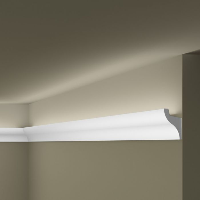 Elevate Decorative Cornices Moulding in White #IL3