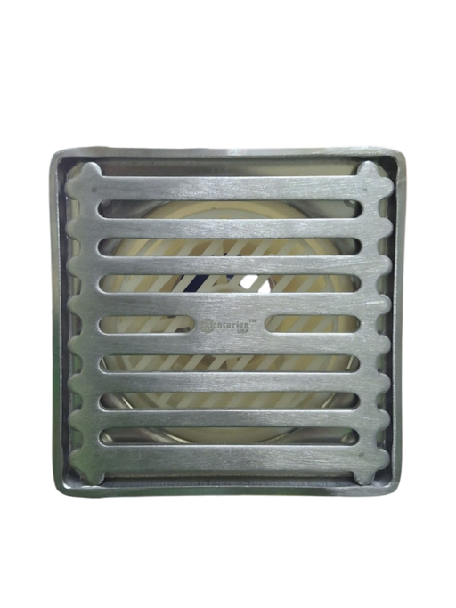 Centurion Square Drain Floor Strainer 4"x4" SFD44