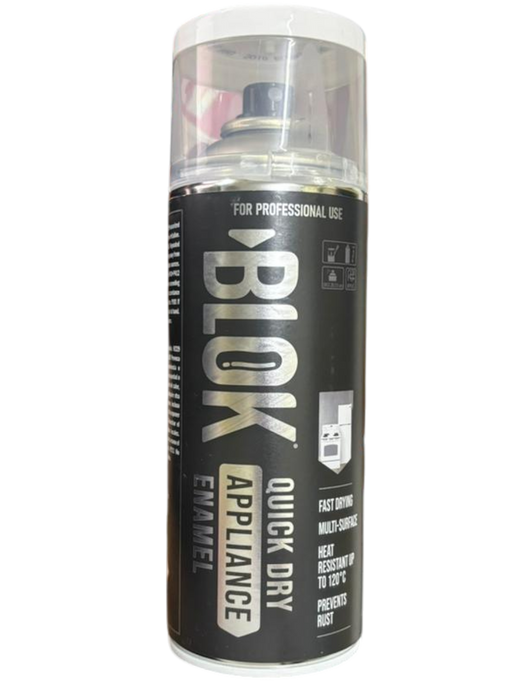 Blok Quick Dry Appliance Enamel 400ml | 9010 Pure White
