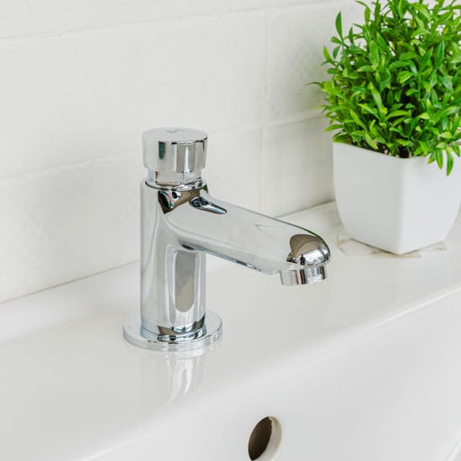 Bri Delay Action Self-Closing Basin Tap #M2-100