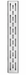 Bisman Linear Floor Drain 18" x 2 3⁄4"