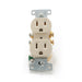 Standard Duplex Receptacle 15w (Ivory)
