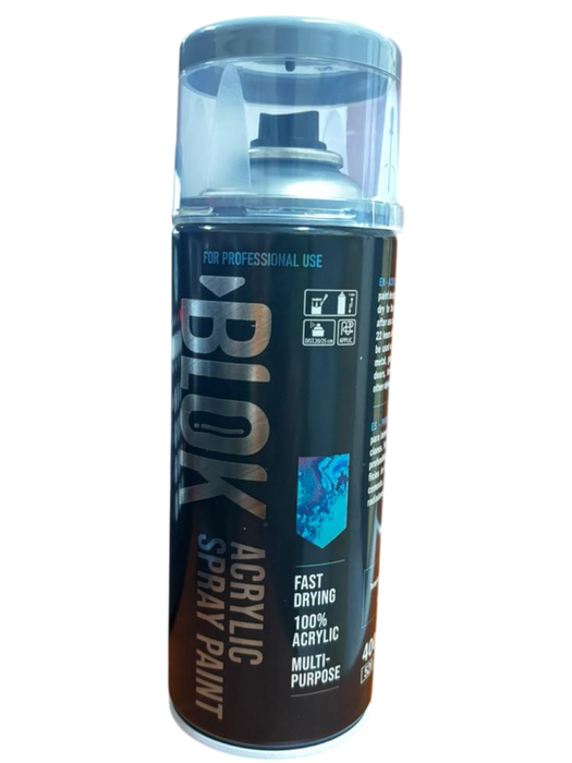 Blok Acrylic Spray Paint 400ml | Signal Grey