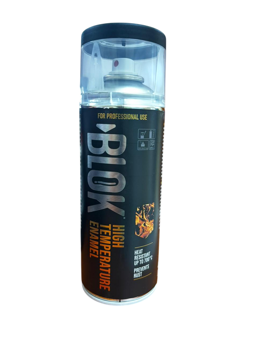 Blok High Temperature Enamel 400ml | Matt Black