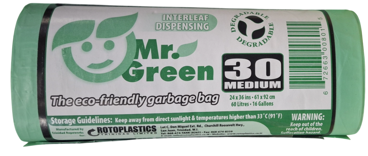Mr. Green Garbage Bag 30 Medium