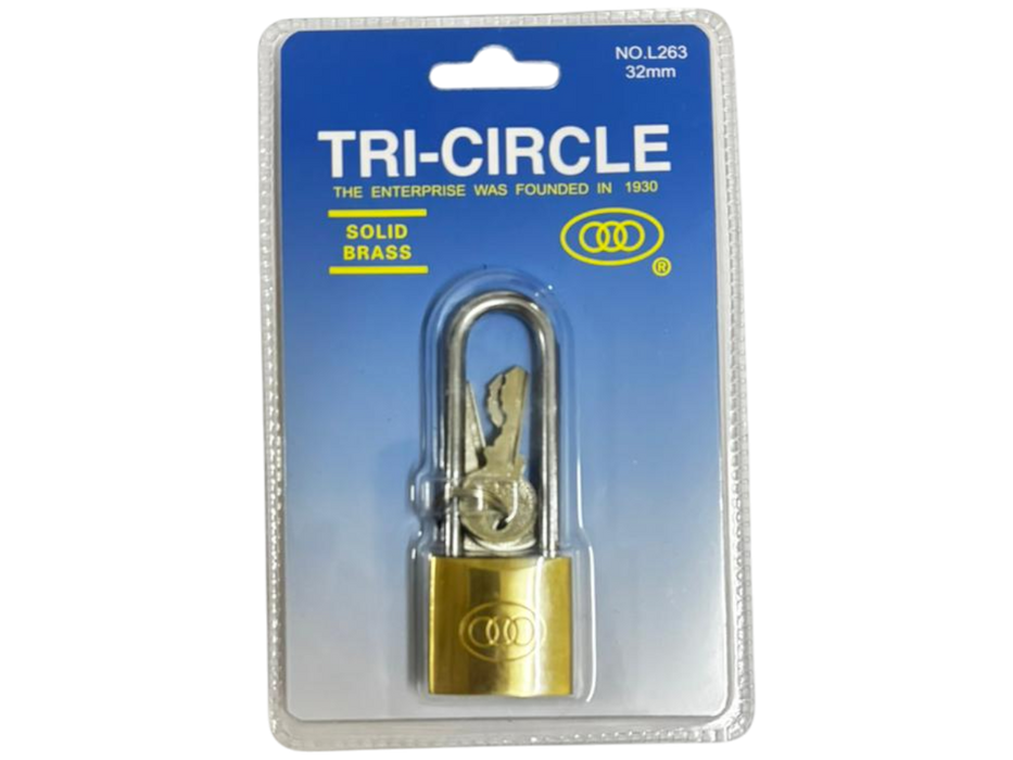 Tri-Circle Padlock 32mm L263