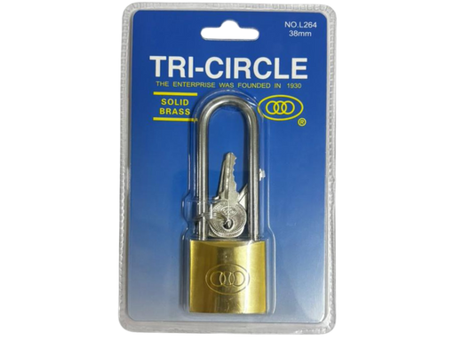 Tri-Circle Padlock 38mm L264