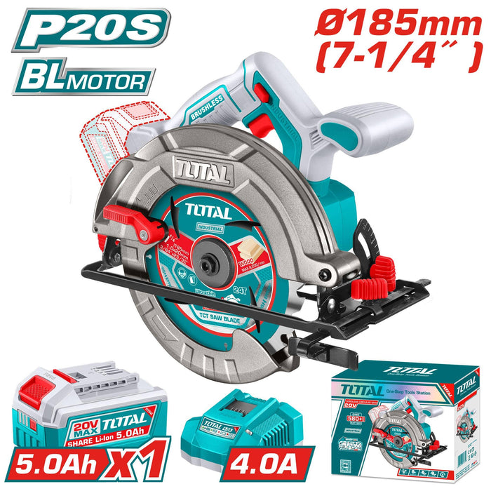 Cordless Circular Saw 20V 7-1/4" UTSLI18513