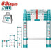 Total  Telescopic Ladder 6 steps -THLAD08061