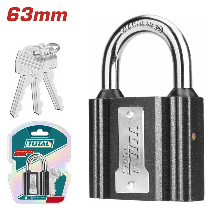 Total Iron Padlock 63MM