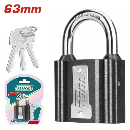 Total Iron Padlock 63MM