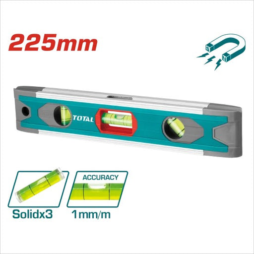 Total 225mm Spirit Level