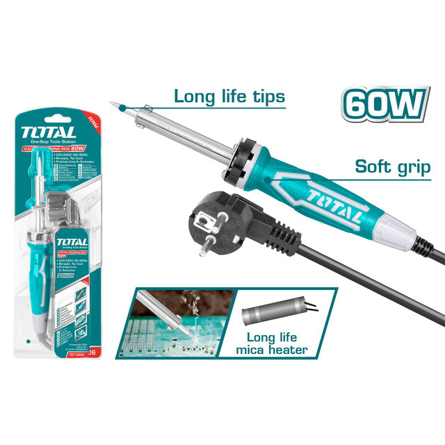 Total Electric Soldering Iron 60W- TET1606