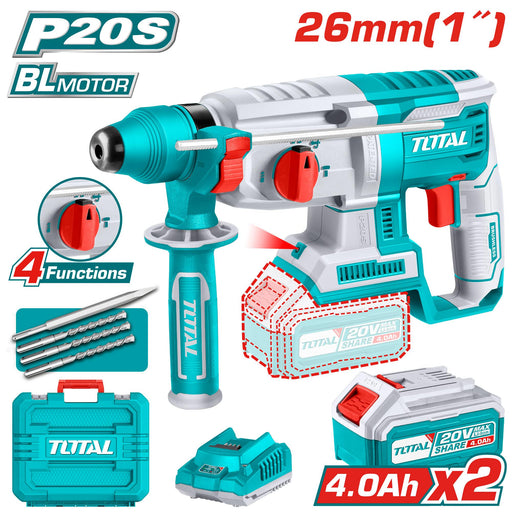 Total Cordless Rotary Hammer 20V  UTRHL1202682