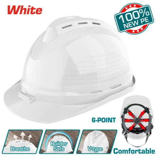 Total Safety Helmet White TSP8602