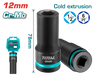 Total 1/2" DR. Deep Impact Socket 12mm