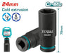 Total 1/2" DR. Deep Impact Socket 24mm
