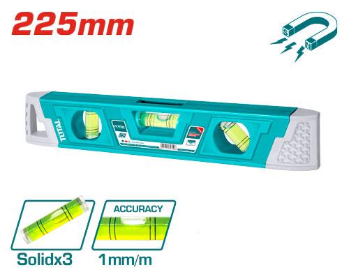 Total 225mm Mini Spirit Level