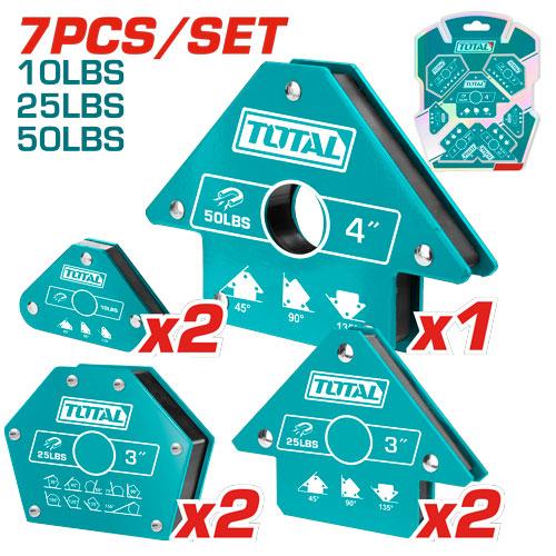 Total Magnetic Welding Holder Set 7Pcs