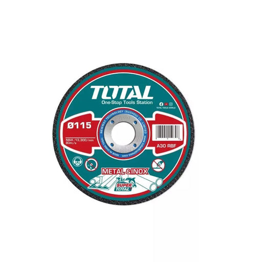 Total Abrasive Metal Cutting Disc 4-1/2x3/64x7/8"