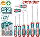 Total 8Pcs Screwdriver Set TKSDS0826