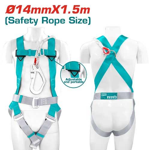 Total Safety Harness 14mmx1.5m TSH501415