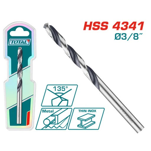 Total 4341 HSS Drill Bit 3/8" TAC1200834