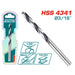 Total 4341 HSS Drill Bit 3/16" TAC1201634
