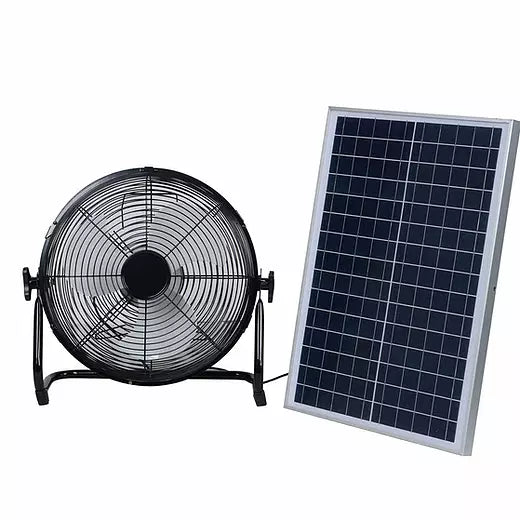 14" Solar Fan Floor Fan FS-118