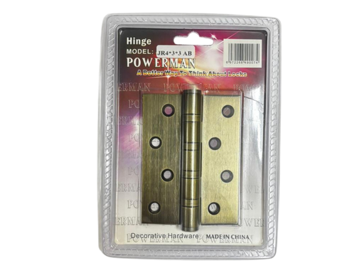 Powerman Hinge 4"X3"X3" JR433AB