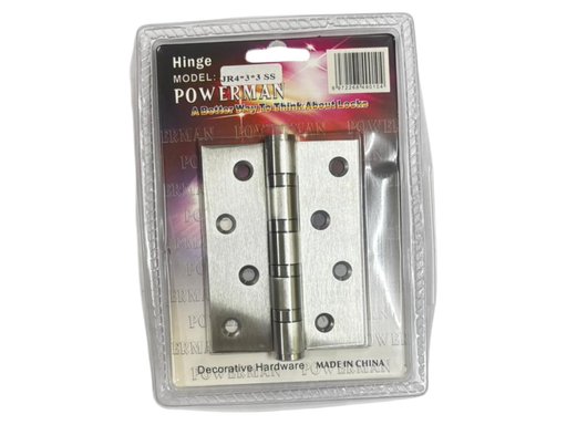 Powerman Hinge 4"X3"X3" JR433SS