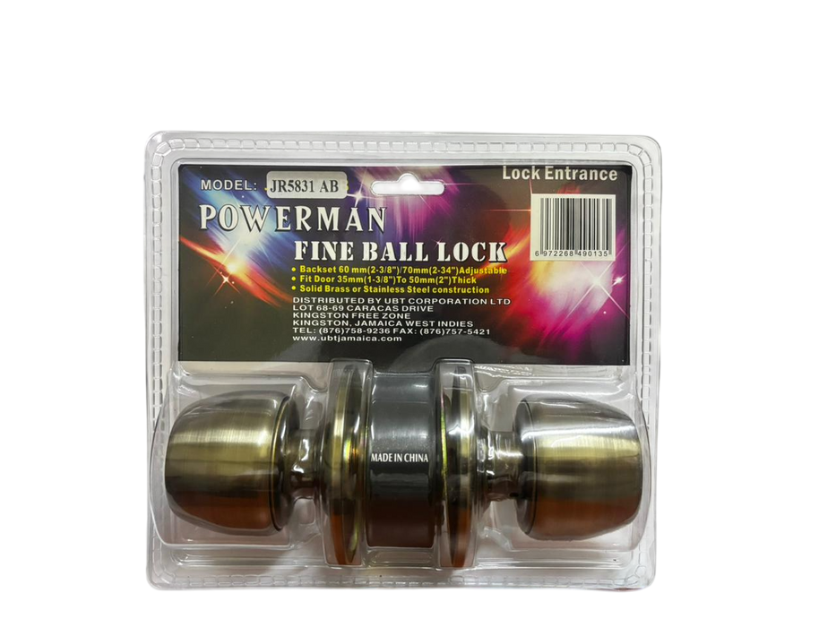 Powerman Lock Entrance  #JR5831AB