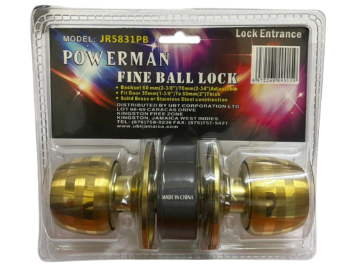 Powerman Lock Entrance #JR5831PB