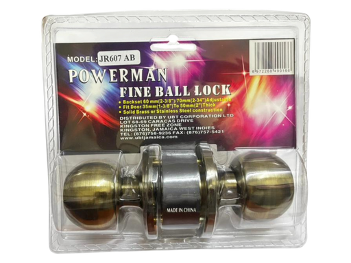 Powerman Lock Entrance #JR607AB
