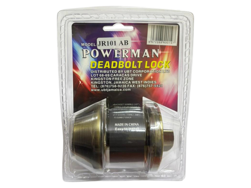 Powerman Deadbolt Lock #JR101AB