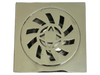4"x4" Zinc Shower Drain #D1006