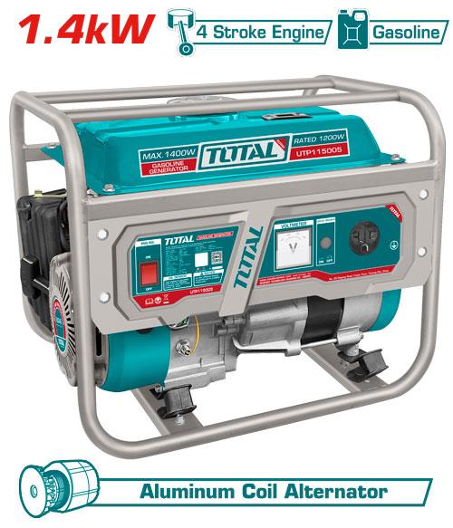 Total Gasoline Generator 1400W UTP115005