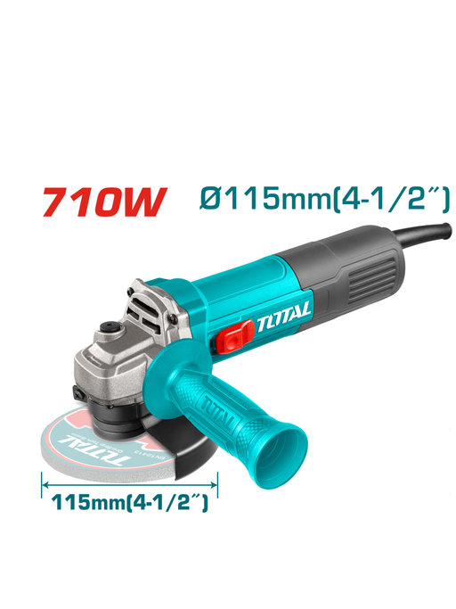 Total 710W Angle Grinder -UTG10711576