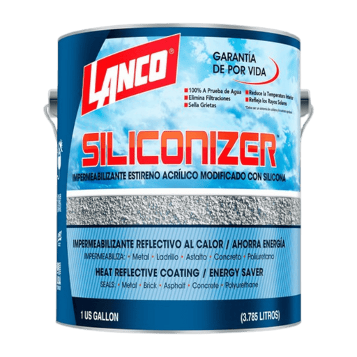 Lanco Siliconizer Roof Coating Gray 1 GAL