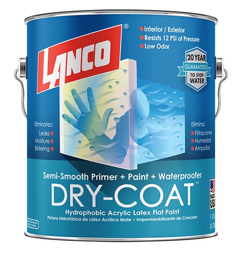 Lanco Dry Coat Semi-Smooth Flat | White