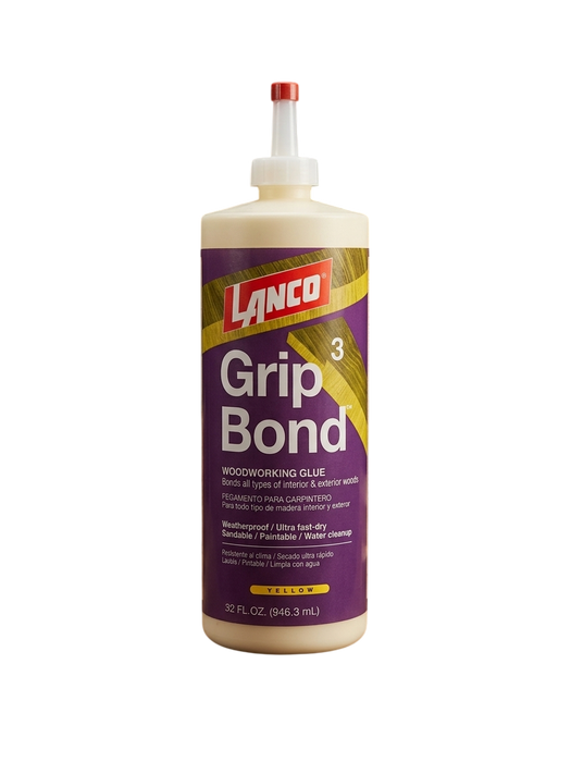 Lanco Grip Bond Wood Glue 946.3ml | Yellow