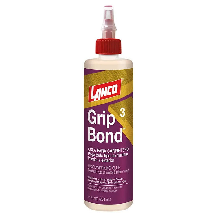 Lanco Grip Bond Wood Glue 236ml | Yellow