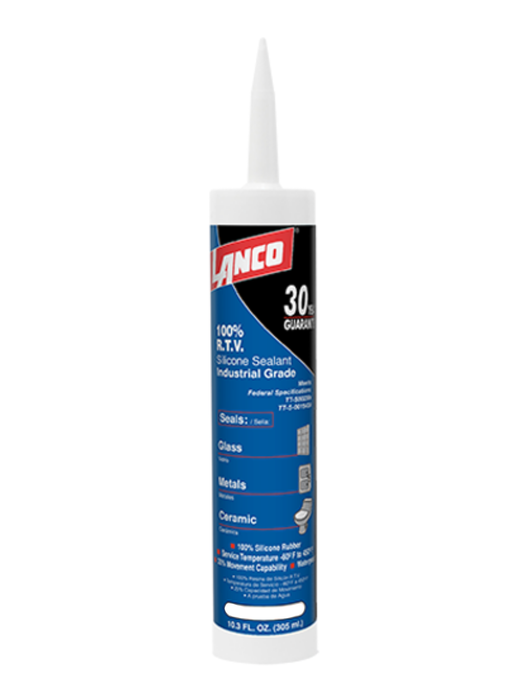 Lanco 100% R.T.V Silicone Clear 10.3oz